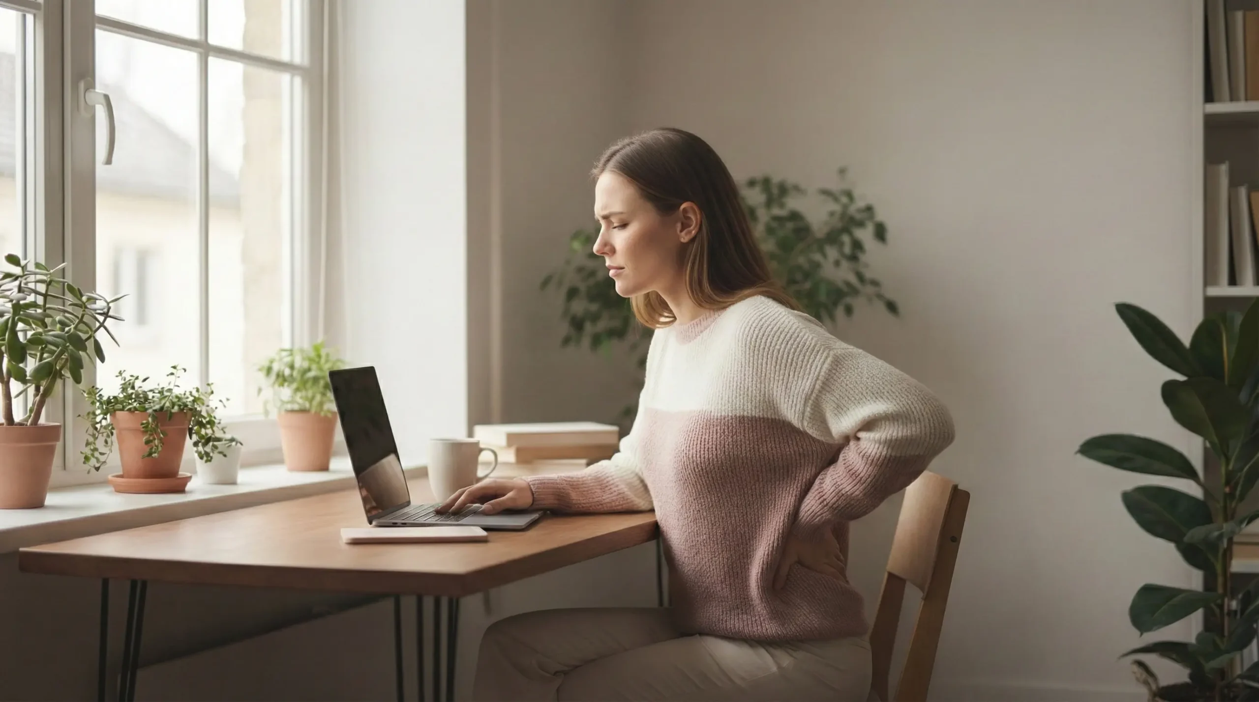 An aesthetic flat-lay of Snnugle warmer with a cozy blanket, representing relief for period back pain.
